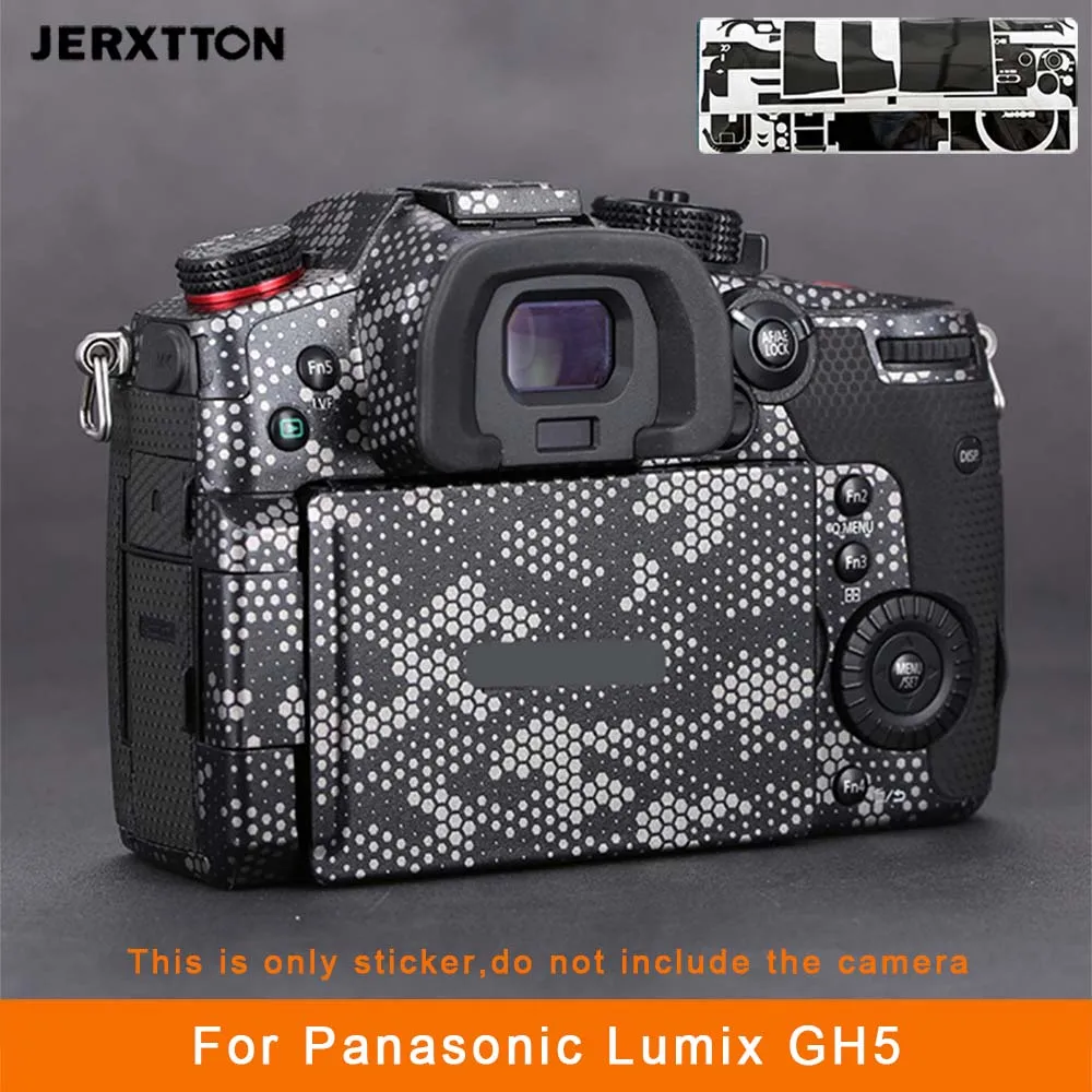 GH5 Camera Cover Skin Sticker for Panasonic Lumix GH5 Anti-Scratch Protector Film Skin Protective Decoration and Wear Resistance