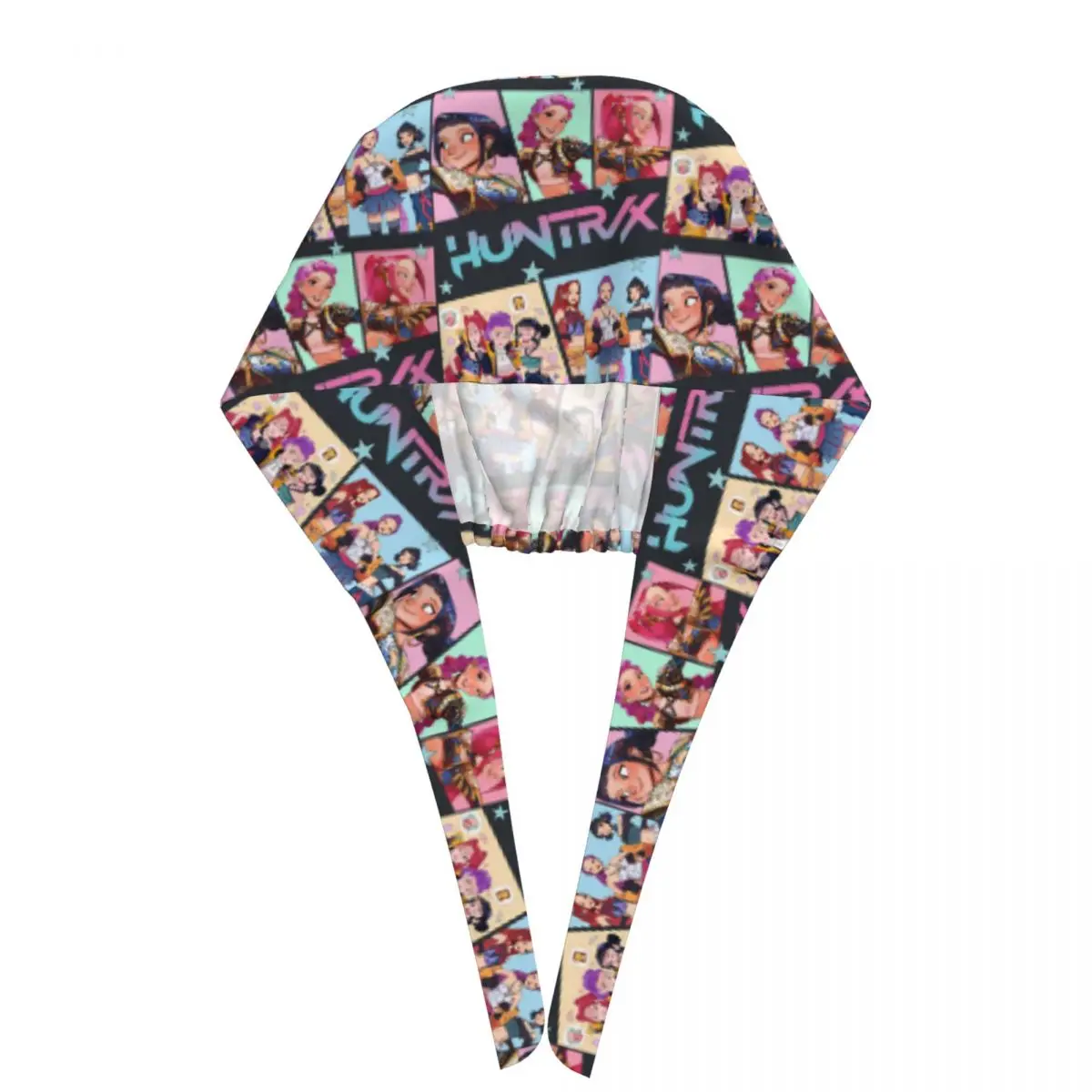 Nurse Hat KPop Demon Hunter Work Scrubs Hat Anime Fashion Medical Cap Soft Elastic For Men Women Holder Long Hair Working Caps