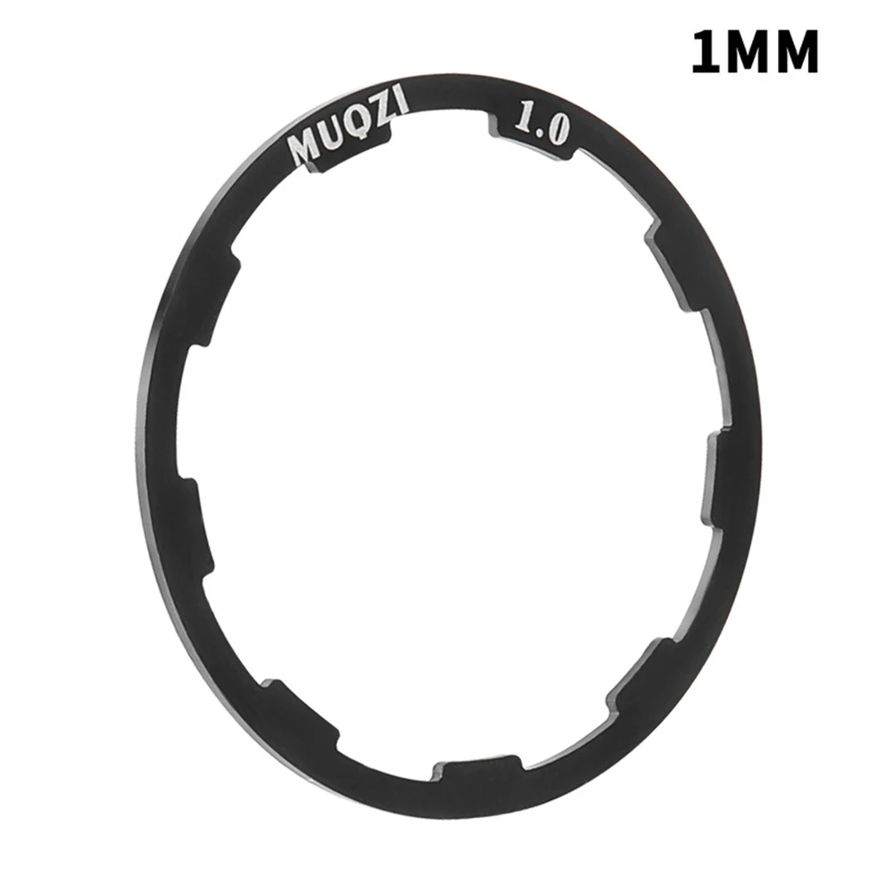 

New MTB Road Bike Hub Washer 1mm 1.5mm 1.85mm 2mm 2.18mm 2.35mm 2.5mm Gasket For 7 8 9 10 11 12 Speed Cassette Flywheel Spacer