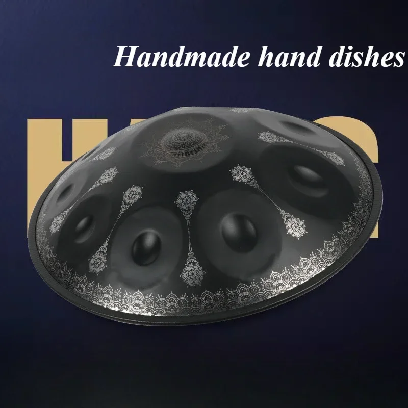 

Handmade Hand Dishes 22 Inches Spirit Drum Percussion Instrument Stick Percussion Musical Yoga Meditation Drum Accessories