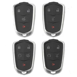 4/5 Buttons Replacement Remote Key Shell For Cadillac SRX XTS ATS XT4 XT5 CT6 CTS Key Fob Case With Blade Car Accessories