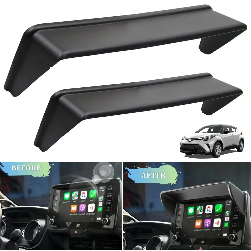 Car GPS Sun Shade Cover Anti Glare Car Sun Visor  Universal Navigation Hood 7 8 inch  For Car GPS Navigation Radio Player