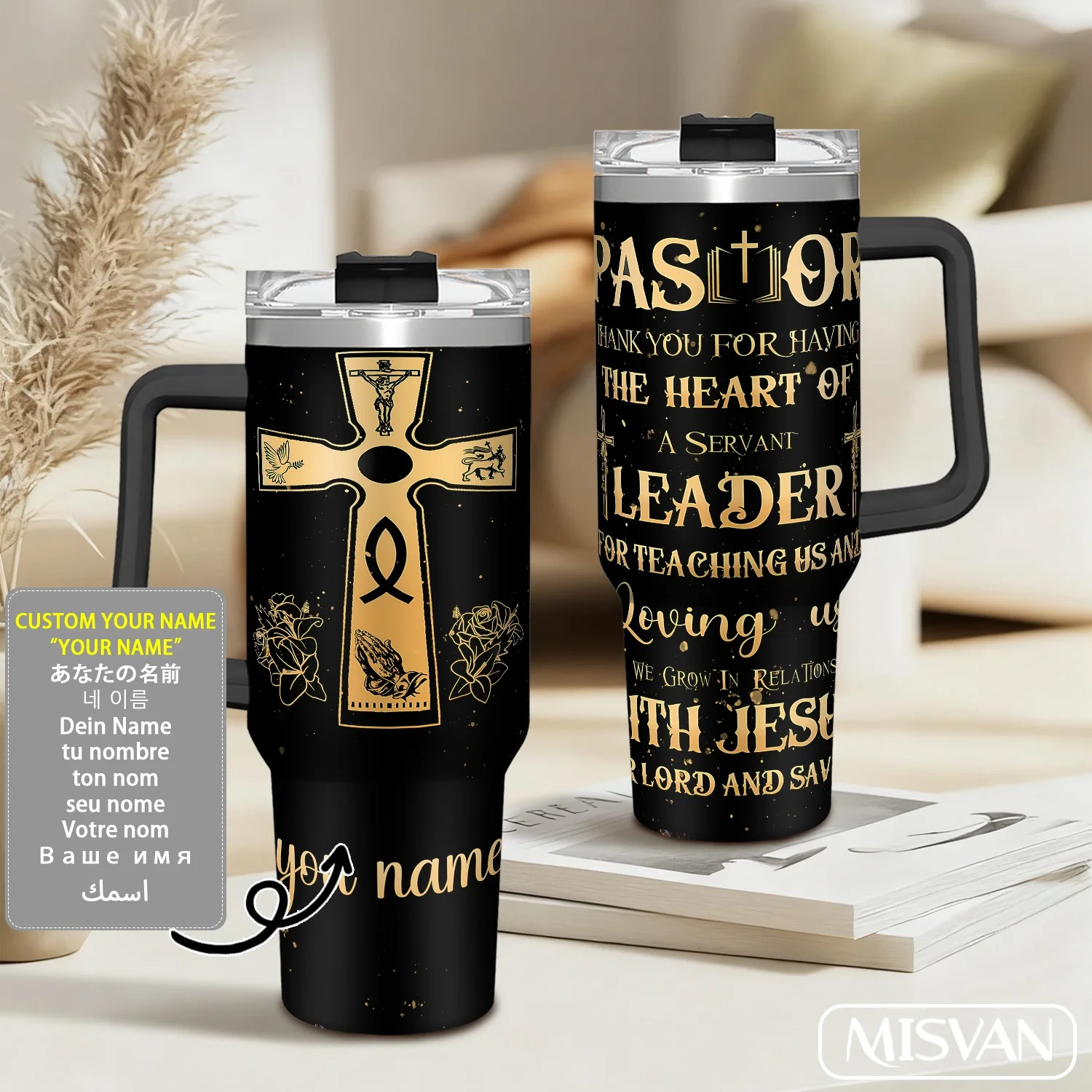 1個、40オンス、カスタム名、感謝のメッセージデザイン。断熱ステンレス鋼カップ。大容量、車載用、携帯可能、パーソナライズされたギフト。
