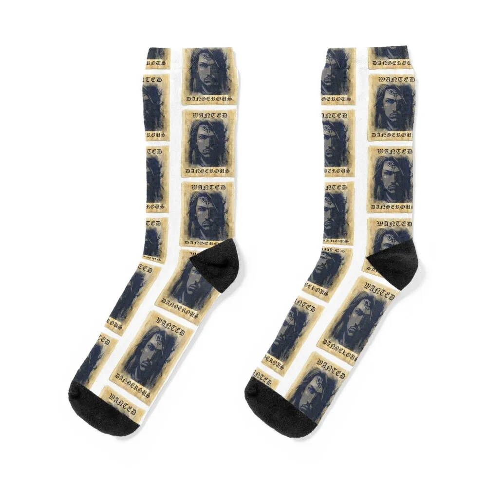 Kaladin wanted poster - Stormlight Archive Socks christmas stocking hockey cool Men's Socks Luxury Women's