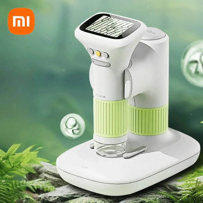 Xiaomi Intelligent Microscope Biological Cell Student Experimental Magnifying Glass Microscope DIY for Children Birthday Toy