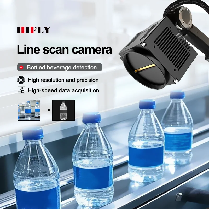 NEW High-tech TDI 10GigE High Line Rate 144KHz 4K 8K 16K 8192*256 Line Scan Industrial Camera