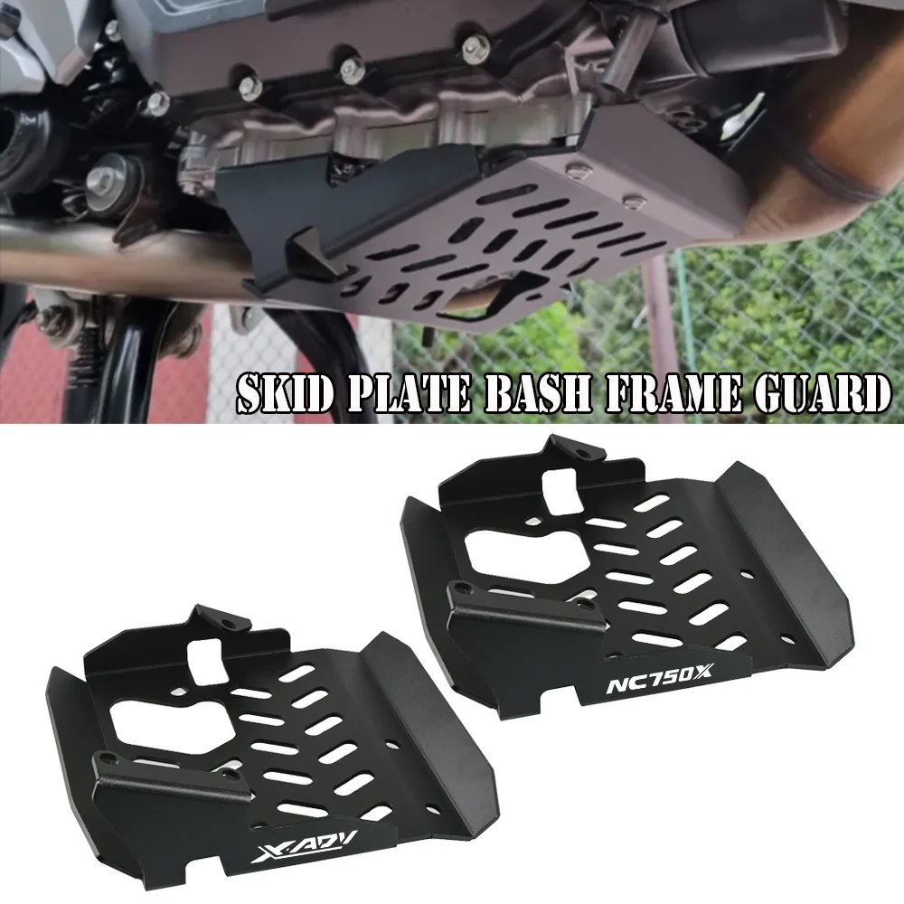 Accessories 2024 2023 For HONDA NC750X nc750x 2014 2017-2020 2021 2019 2018 XADV X-ADV Motorcycle Skid Plate Bash Frame Guard