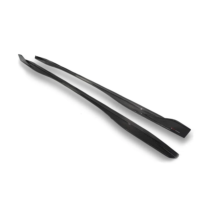 G80 M3 G82 M4 Nice fitment Dry Carbon Fiber Fibre Side Extensions Skirts For BMW G80 G82 M3 M4