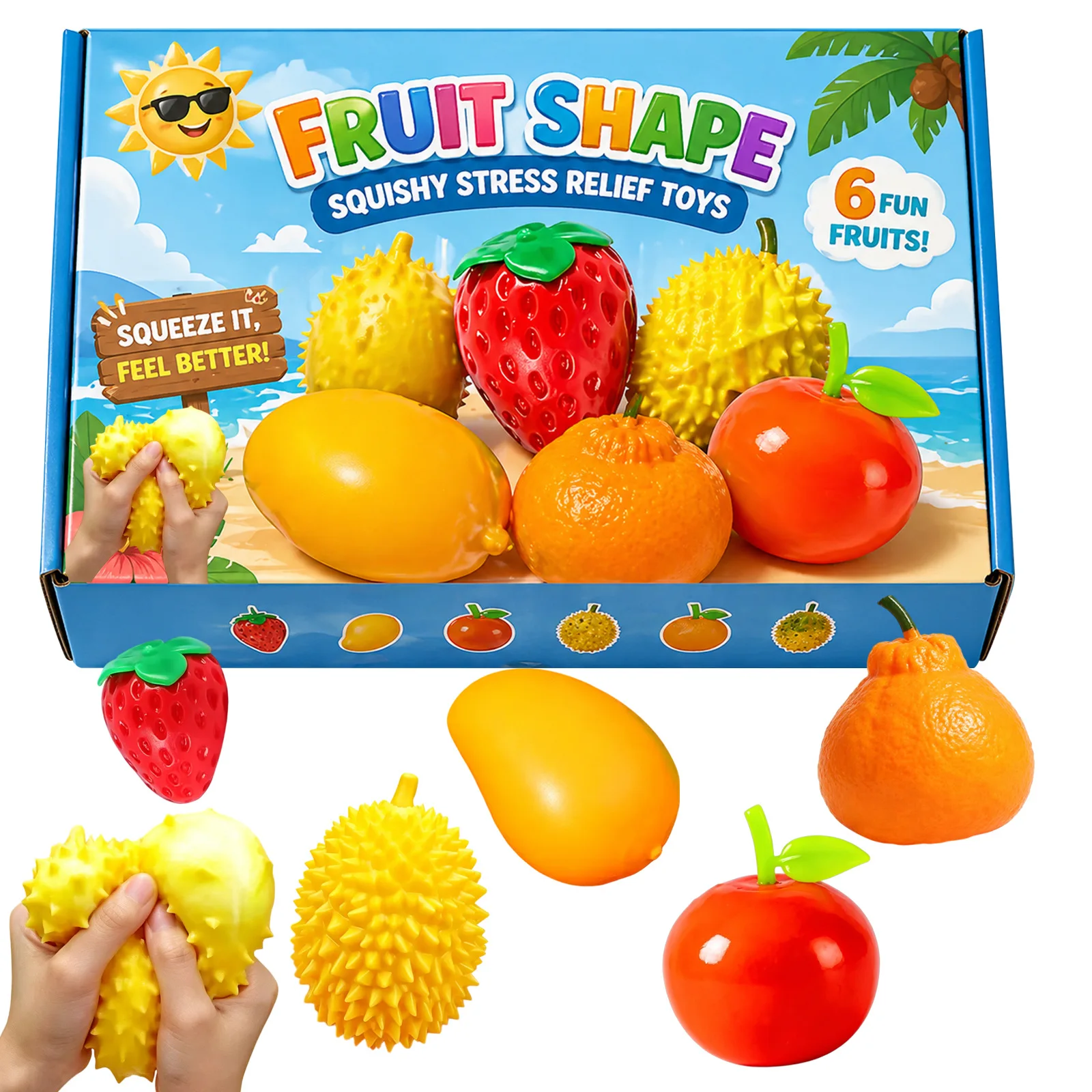 6pcs-set-fruit-squeeze-toy-apple-mango-orange-peach-durian-strawberry-squishy-relieve-stress-for-adult-anti-anxiety-gift