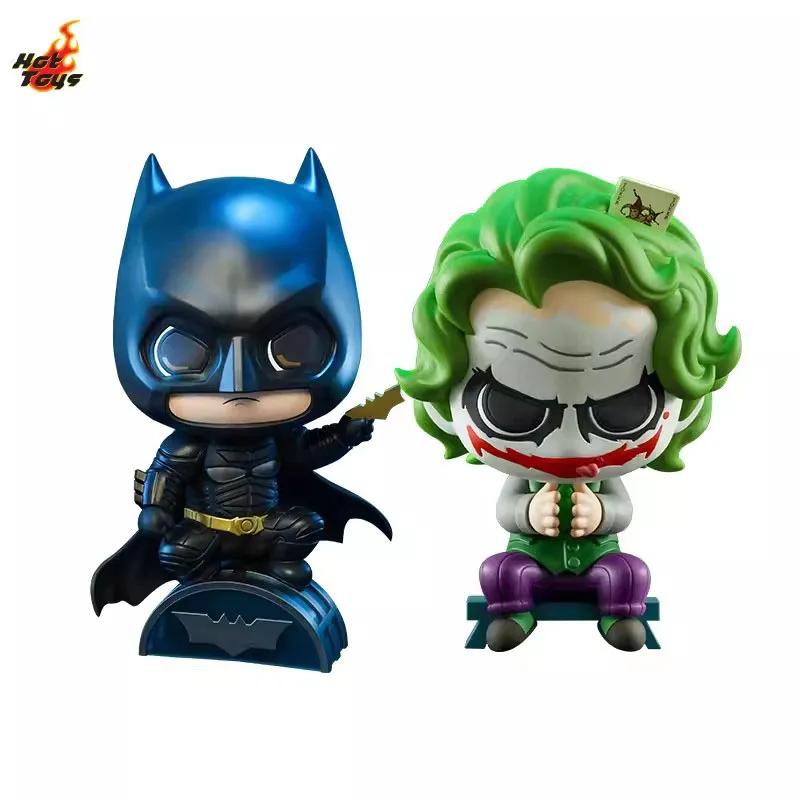 In Stock Original HT HotToys COSBI XL Mini Collectible Version The Dark Knight Trilogy Batman Clown 34cm Action Figure Dolls