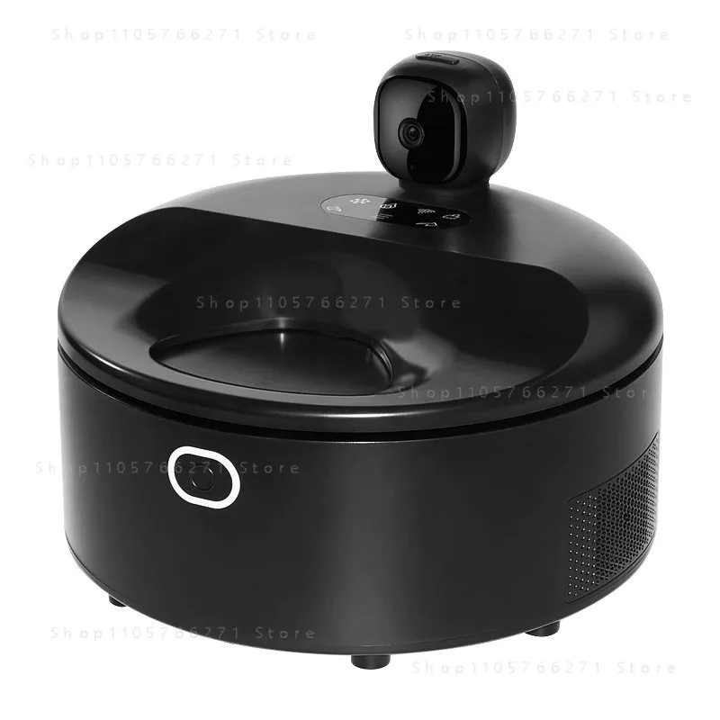 Custom Smart 5 Meals Pet Wet Food Feeder WIFI APP Control Camera Cat Wet Food Dispenser Anti-jamming Automatic Dog Cat Feeder