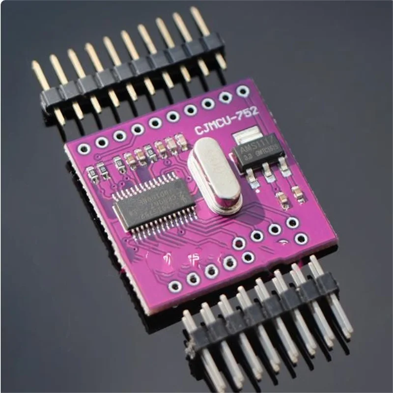 CJMCU-752 SC16IS752 I2C/SPI bus interface to dual channel UART conversion module