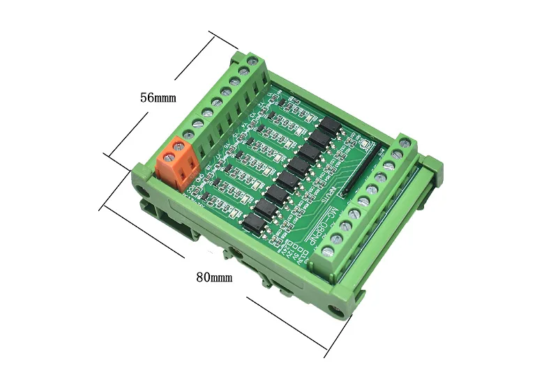 SCM industrial computer board voltage signal isolation board npn to pnp signal converter