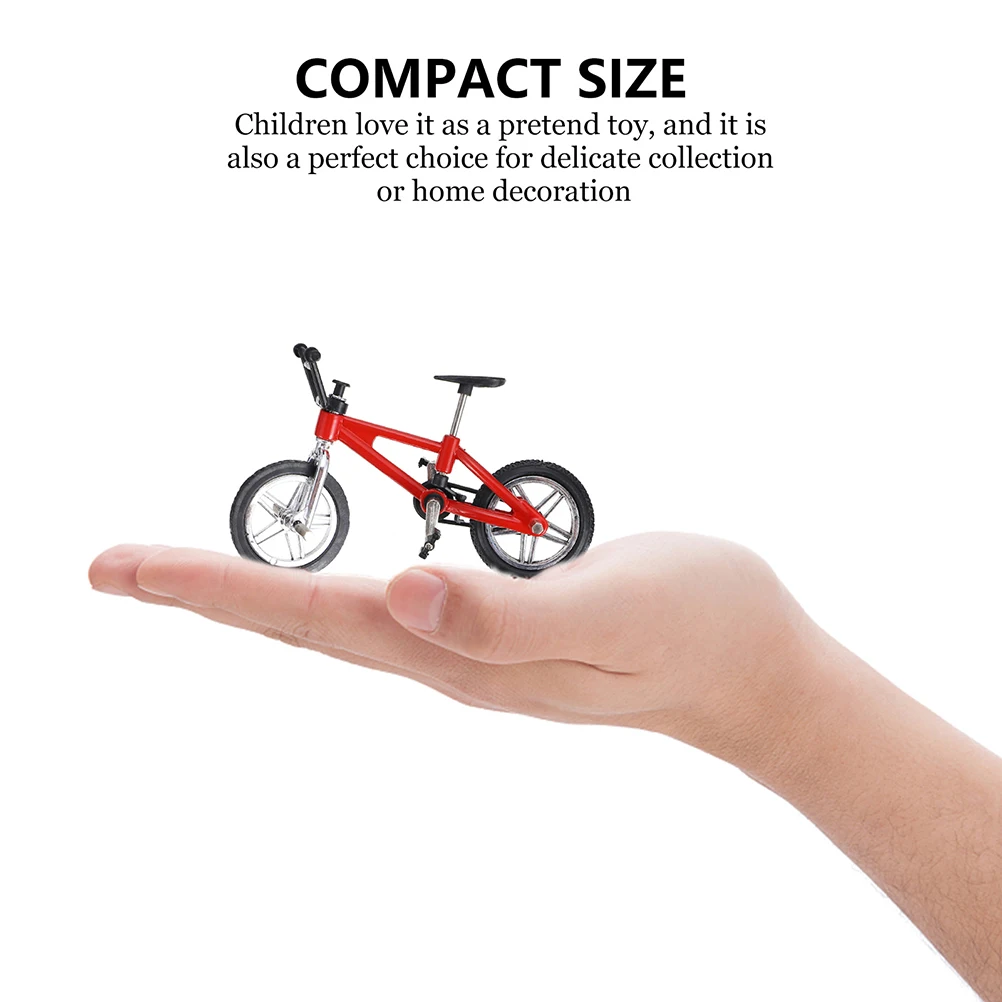 

2 set 2 Sets Aluminum Alloy Finger Bike Desk Competition Game For Desktop Leisure Stress Relief Tabletop Finger