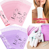 20Pcs/50Pcs Sanitary Napkin Disposal Bags,Women Feminine Hygiene Disposal Bags for Tampons and Pads, Personal Disposal Bag Self-