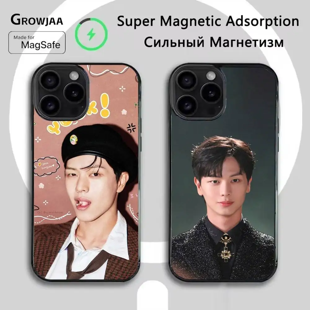 

Singer YOOK S-SUNG JAE Phone Case For iPhone 16e,16,15,14,13,12,11,Plus,Pro,Max,Mini Magsafe Magnetic Wireless Charging