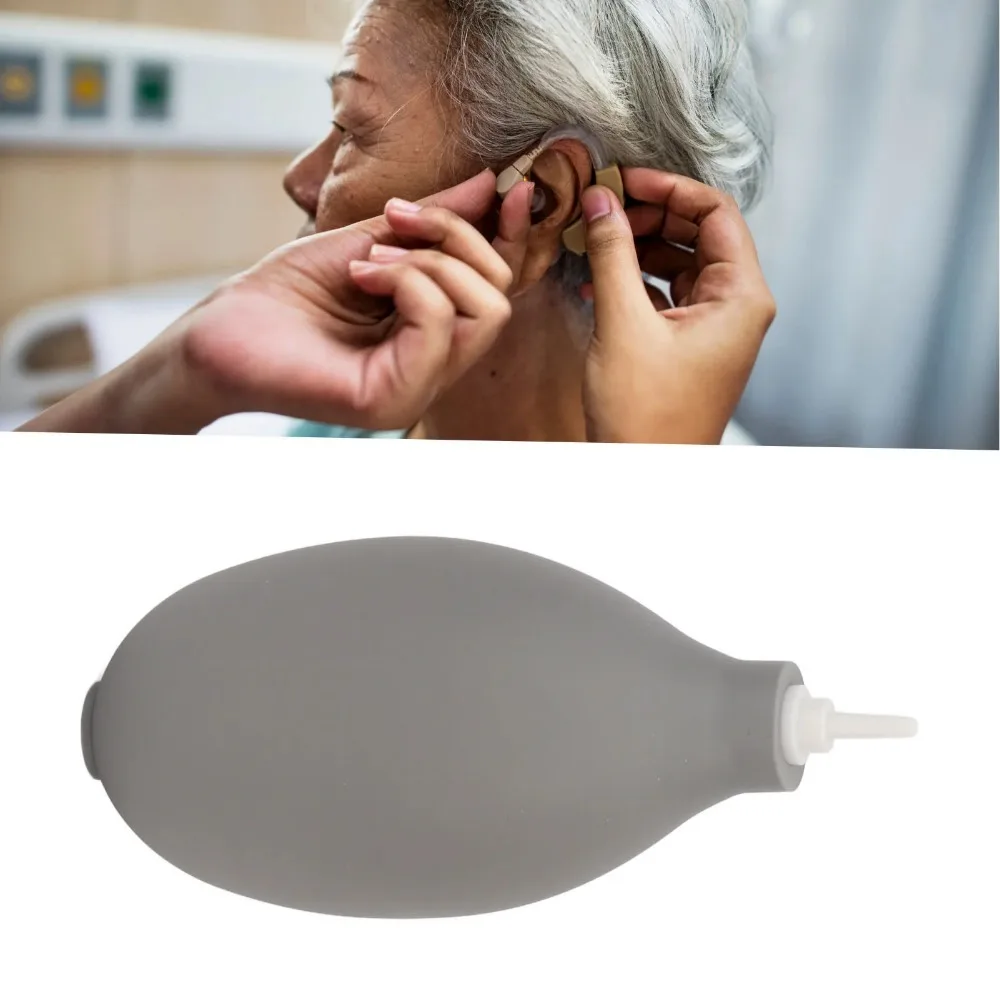 

Portable Hearing Amplifier Air Blower Professional Soft Silicone BTE Dust Cleaner Pump Earmold Tube Ear Clean Tools Light Weight