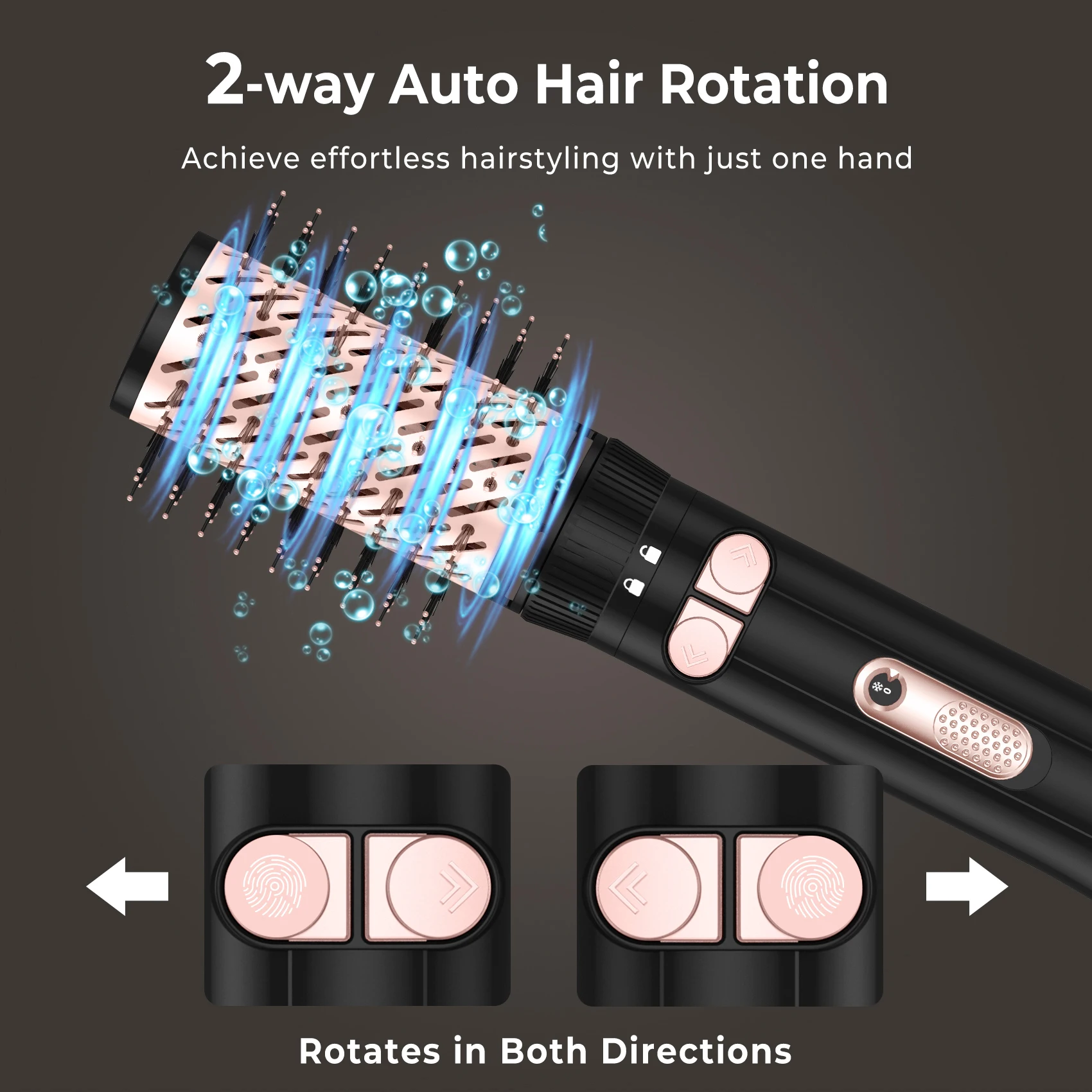 1000W Hair Dryer Brush Blow Dryer Brush in One, 5 in 1 Hair Dryer and Styler Volumizer for Drying Straightening Curling