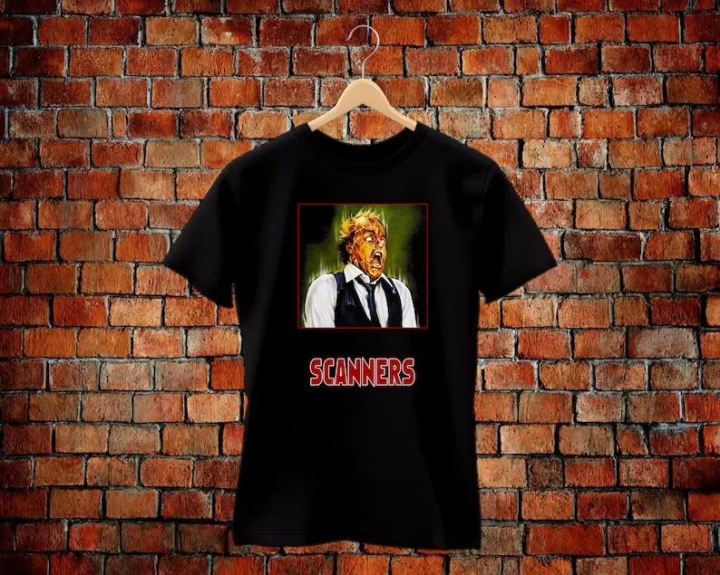 

Scanners T-shirt 80's horror