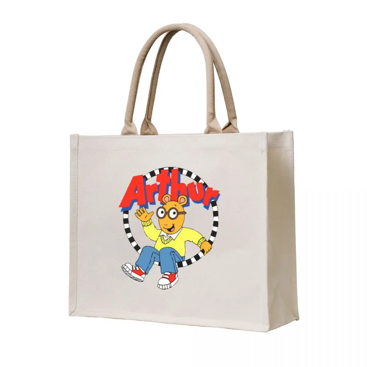 

Arthur logo classic t shirt Tote Bag Big bag women hand bags Handbags