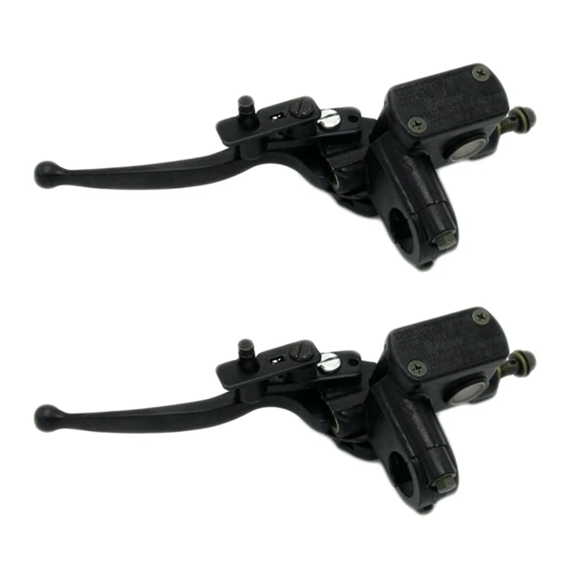 

2X Left Hand Brake Lever 50/70/90/110/125/150Cc For Atv Quad Master Cylinder Bike