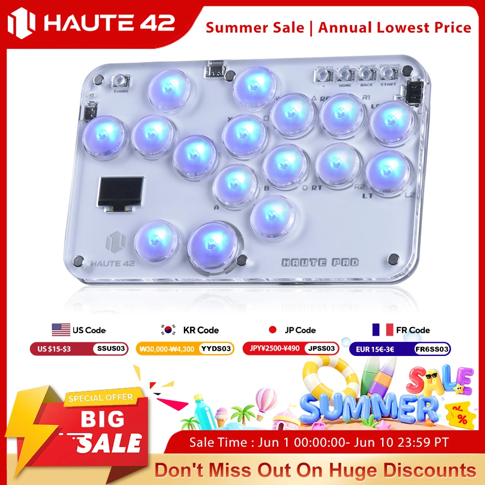 haute42-fighting-stick-mini-hitbox-leverless-controller-for-pc-ps4-ps5-switch-joystick-arcade-hitbox-controller-keyboard-gaming