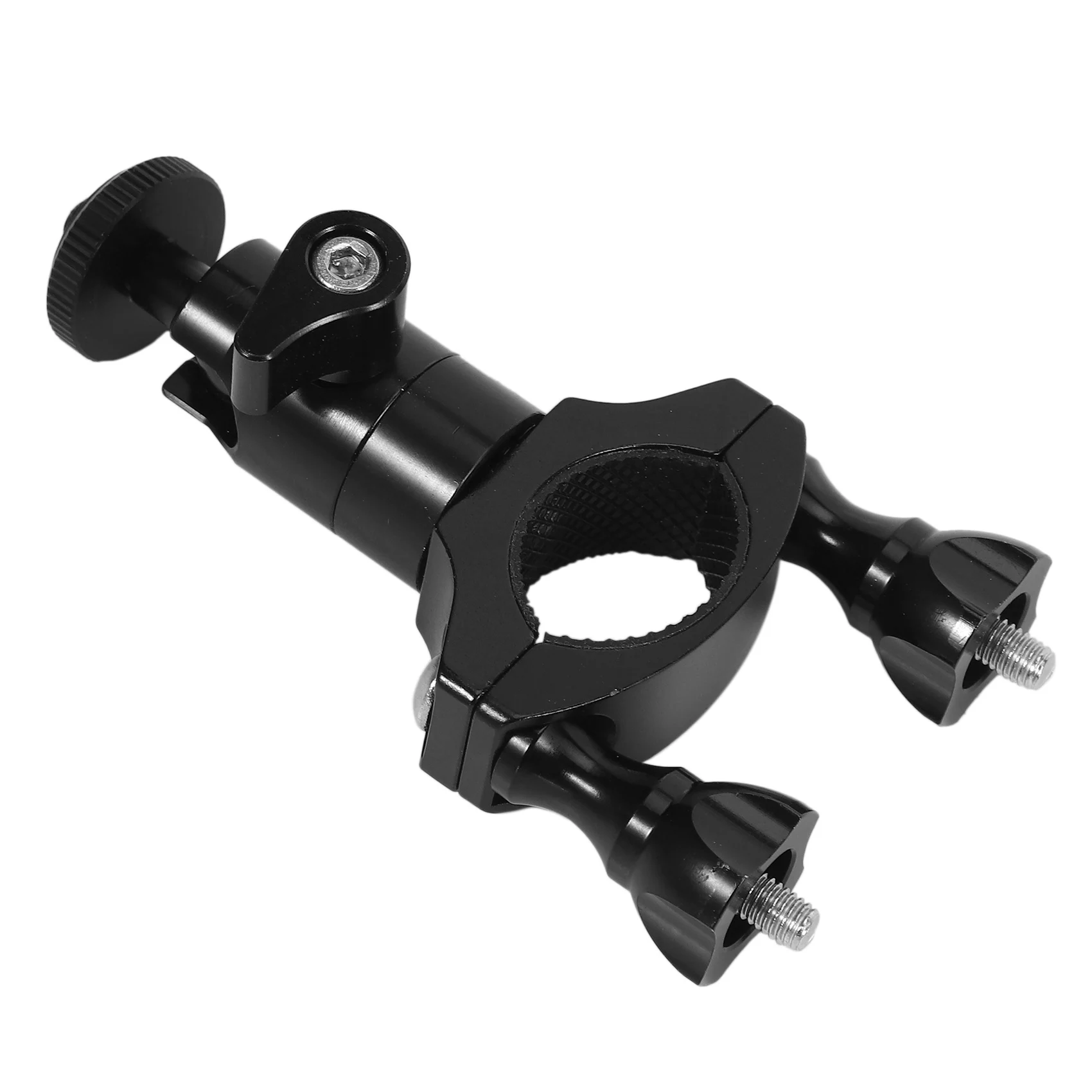 Motor Bicycle Handlebar Mount Holder Clip Bracket Clamp 360 Degree Rotation for GOPRO Sports Camera