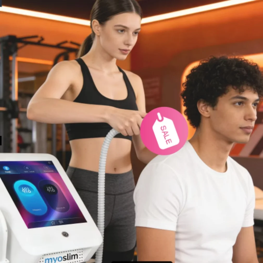 

Профессиональный аппарат MYOSlim White Diamond для коррекции фигуры с технологией HI-EMT (электромагнитная стимуляция мышц)