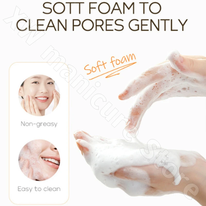 377 Facial Cleanser To Remove Yellow and Brighten Skin Tone Hydrating Amino Acid Facial Cleanser To Control Oil and Shrink Pores