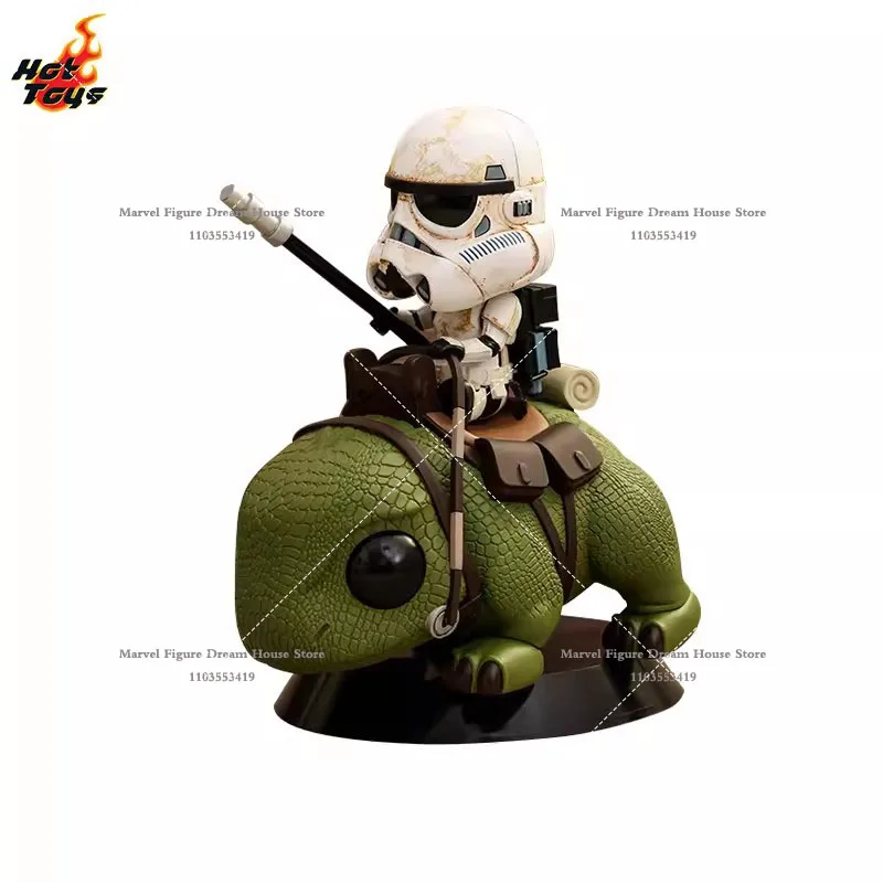 COSBABY(S) Mini Versão Colecionável Action Figure Boneca, Star Wars Desert Imperial Stormtrooper Dewback, 10cm, Brinquedos Quentes