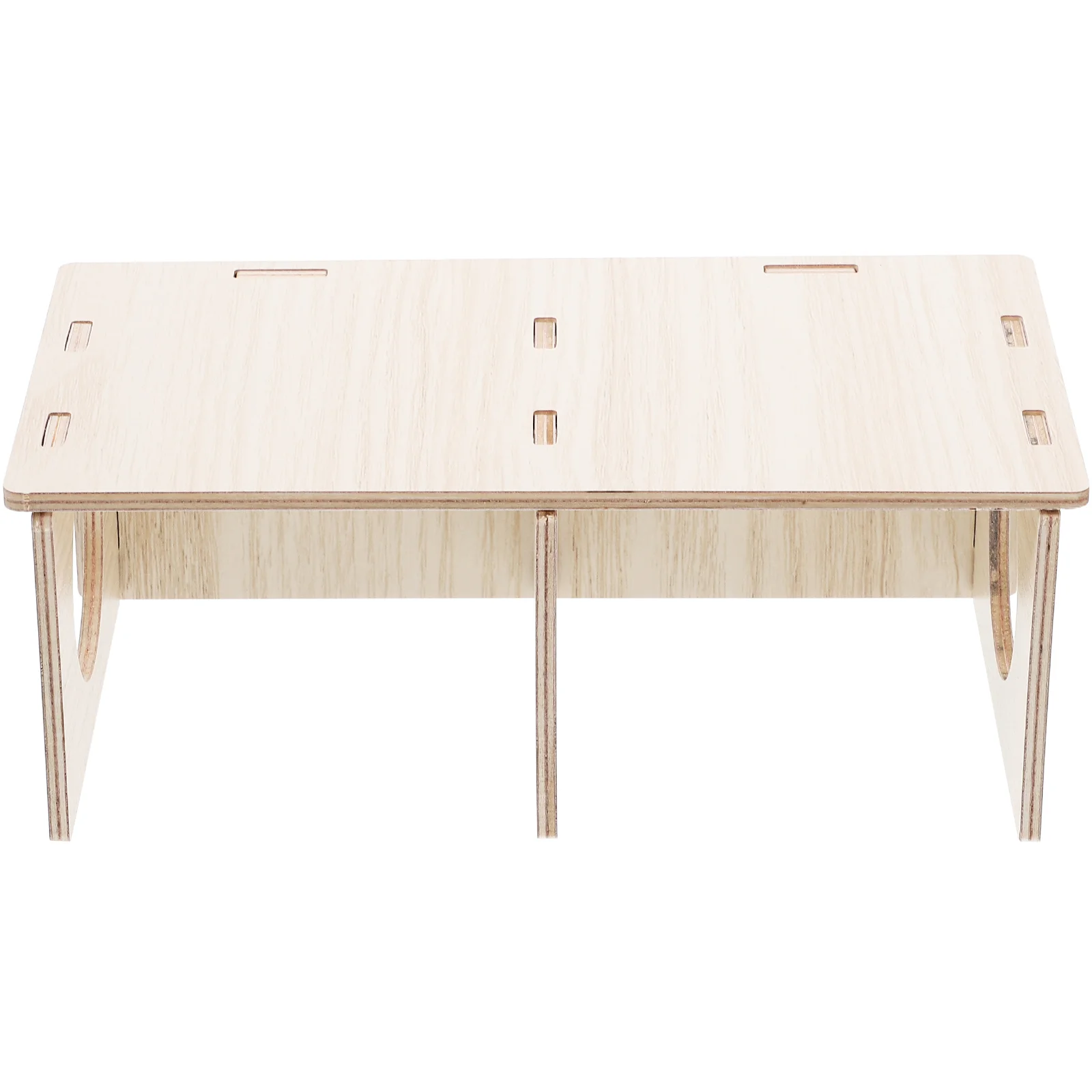 

Hamster Solid Wood House Multi Use Design Guinea Pig Hideout Cabin Wooden Platform Mouse Habitats Small