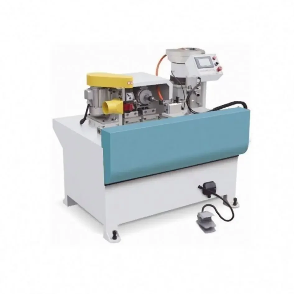 TEBAK Product Solid Wood Dining Tables and Chairs Automatic Tapping Center CX-25 Automatic Chamfering Drilling Tapping Machine
