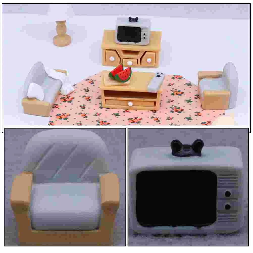 Home Goods Decor Micro Landscape Furniture Models Mini House Supplies Child