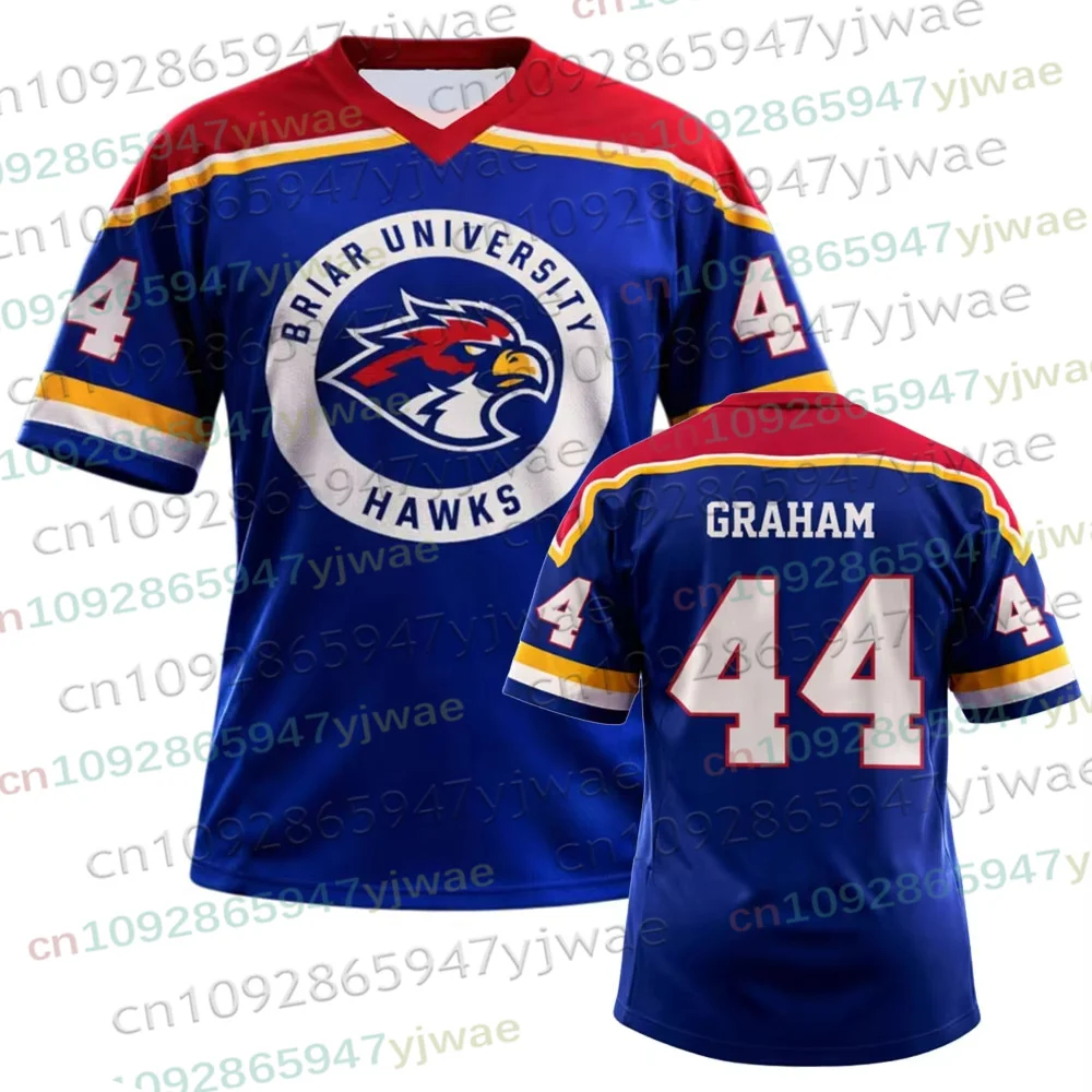2026 Off Campus Briar University Jersey Graham 44 22 Di Laurentis 66 Tucker46 T-Shirts Women Men's Hockey Jersey Name Tag Tees image 5
