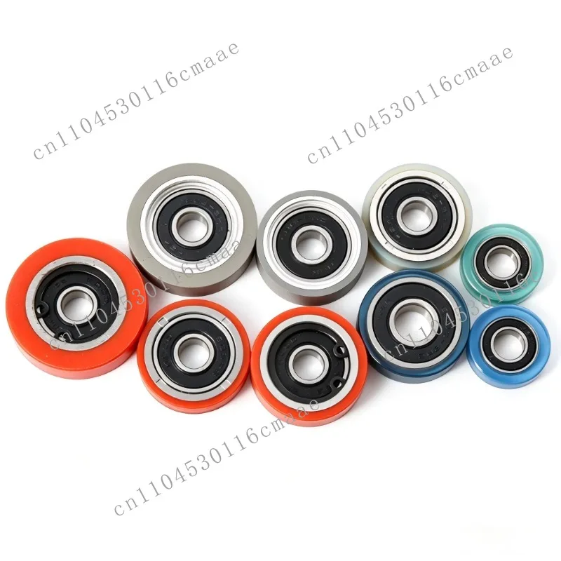 High durability end trimming roller edge banding machine accessories woodworking equipment maintenance auxiliary wheel
