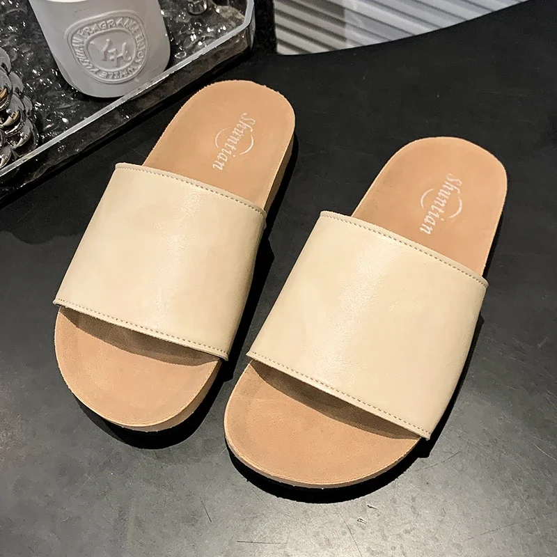 

Children Casual Sandals for Girls 2025 Summer New Fashion Korean Style Soft Bottom Anti-slippery Versatile Open-toe Slippers