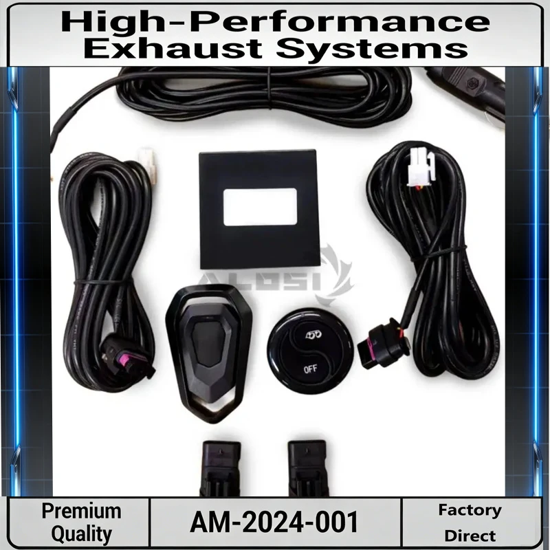 Universal Valve Controller with Four-Hole Remote for BMW Original Sport Exhaust System, Fit Multiple BMW Models