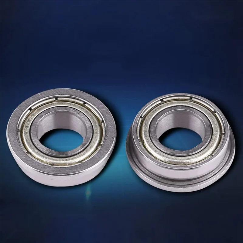 

ABGE-30 Pcs F688ZZ Flanged Radial Ball Bearings Metal Steel Double Shielded Flange Ball Bearing, 8 X 16 X 5Mm For Motor