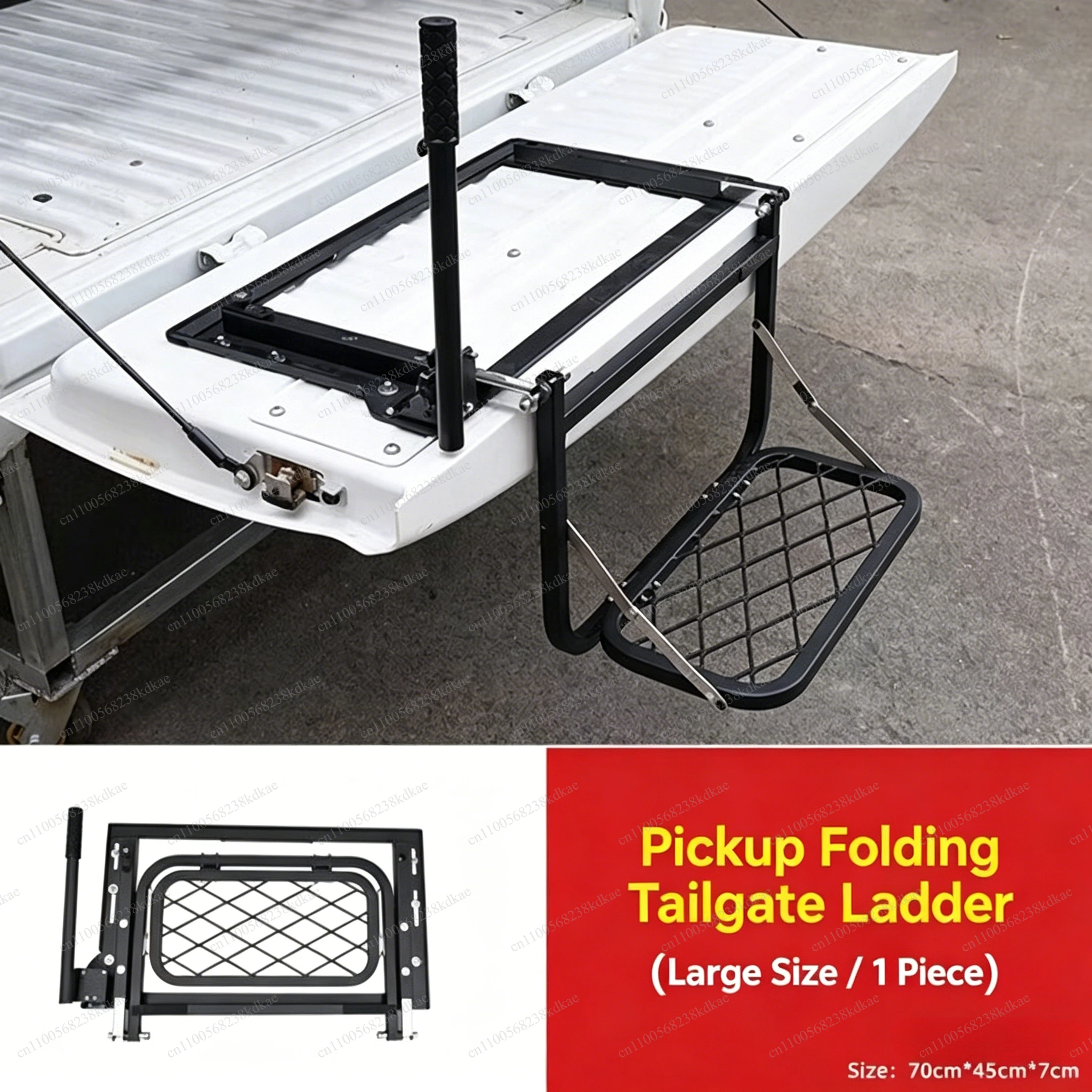 

Auxiliary Climbing Ladder, Tailgate Step Ladder, Pickup Truck Modification Accessories