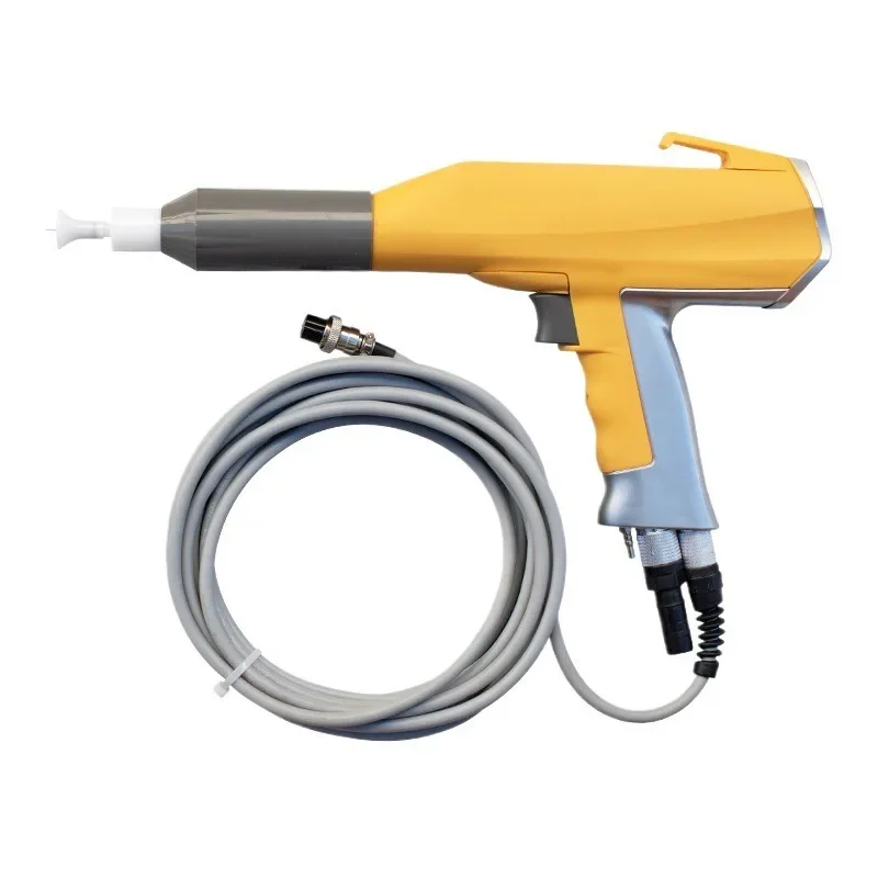 Electrostatic spray gun, spray machine, spray machine high voltage electrostatic