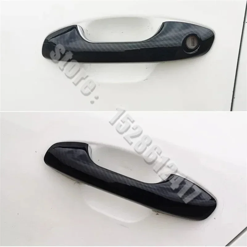 ABS Chrome car Door handle Protective covering Cover Trim for KIA K2 RIO 4 X-line  2017 2018 2019 2020-2022 car Accessories