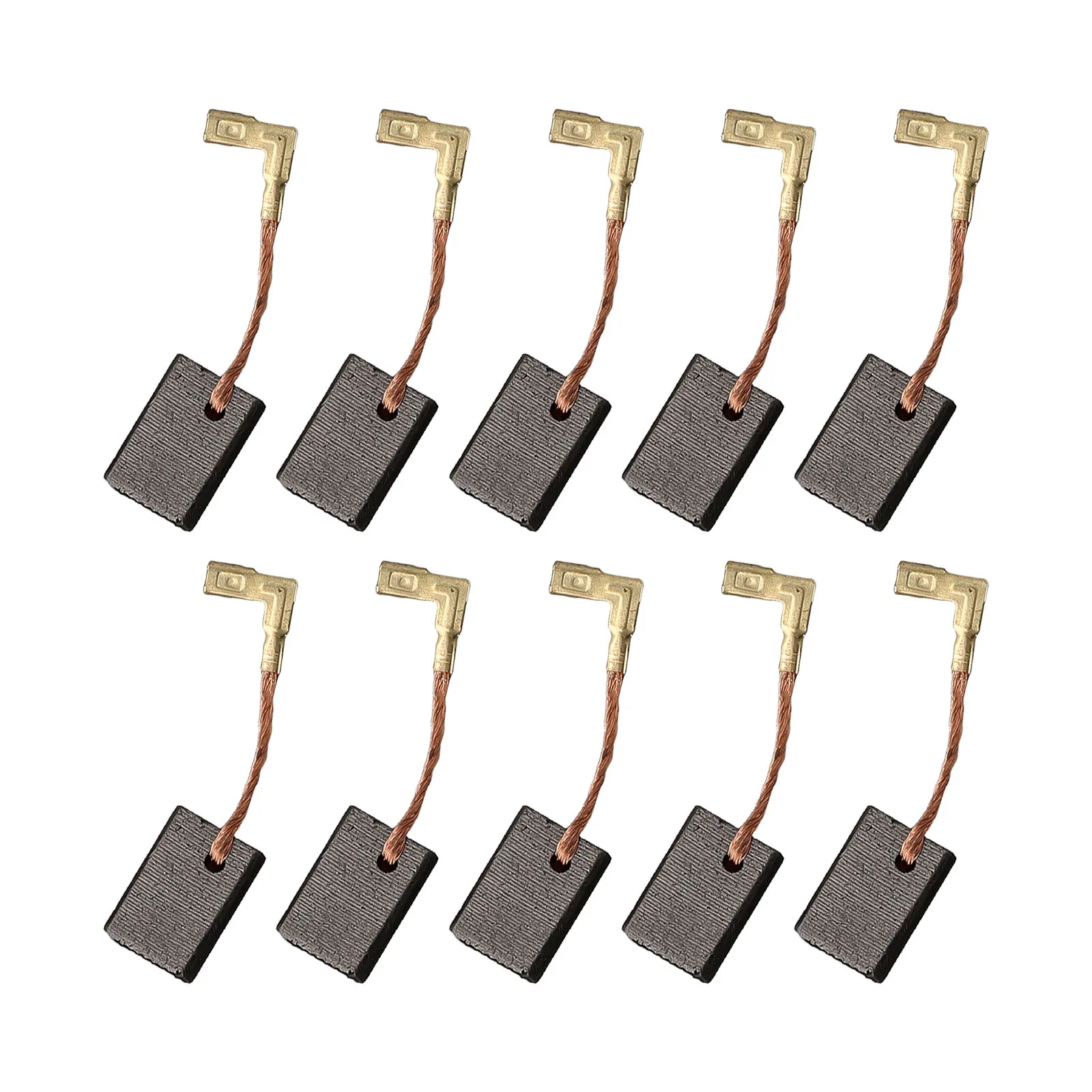 10pcs Carbon Brushes Spare Parts For CB330 CB318 CB325 9553NB 9554NB 9555NB Electric Hammer Drills Motor Brushes