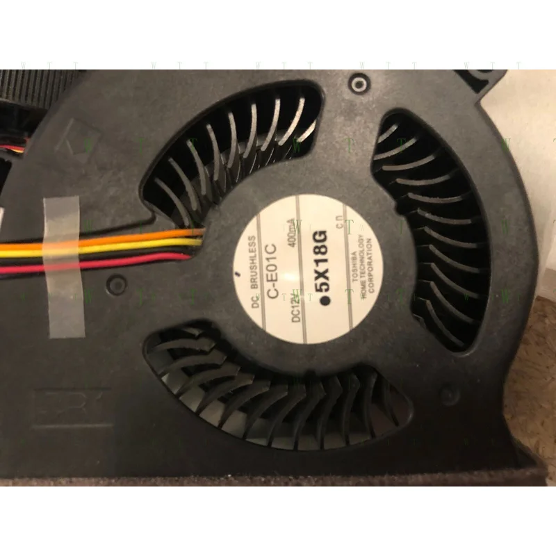 

H Toshiba C-E01C 5x18G 12V 400MA 4-wire projector dedicated cooling fan