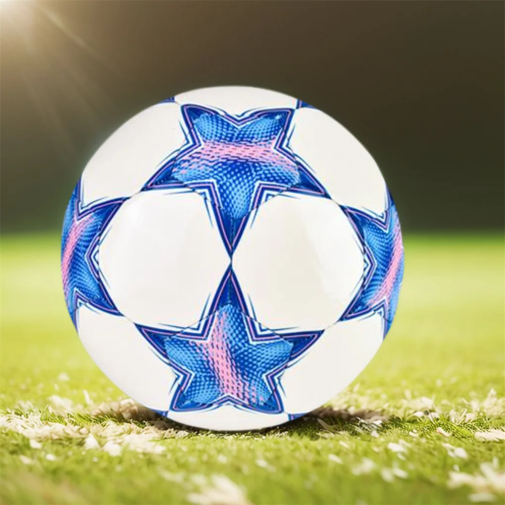 Standard Size Soccer Ball Fashionable Pattern Football For Training Football Training Footballs School Training Football