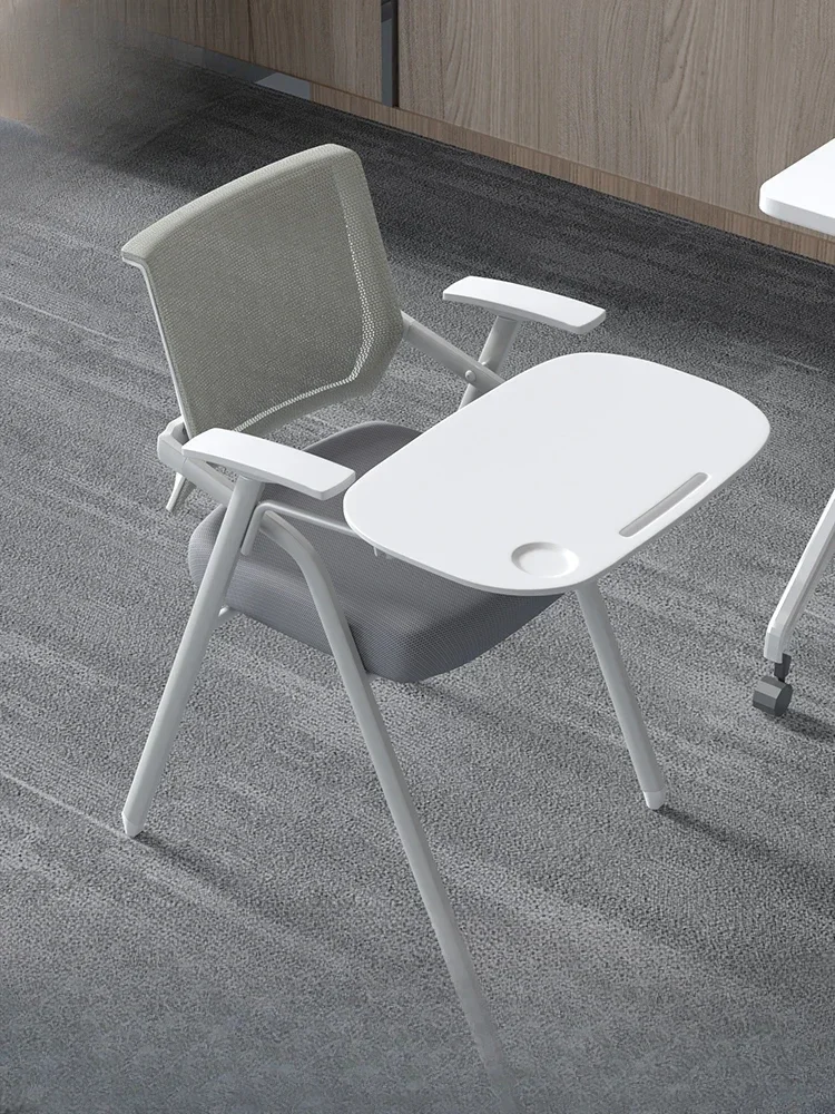 

cross-border Training Chair Folding Training Desk Office Chair Writing Board with Table Board