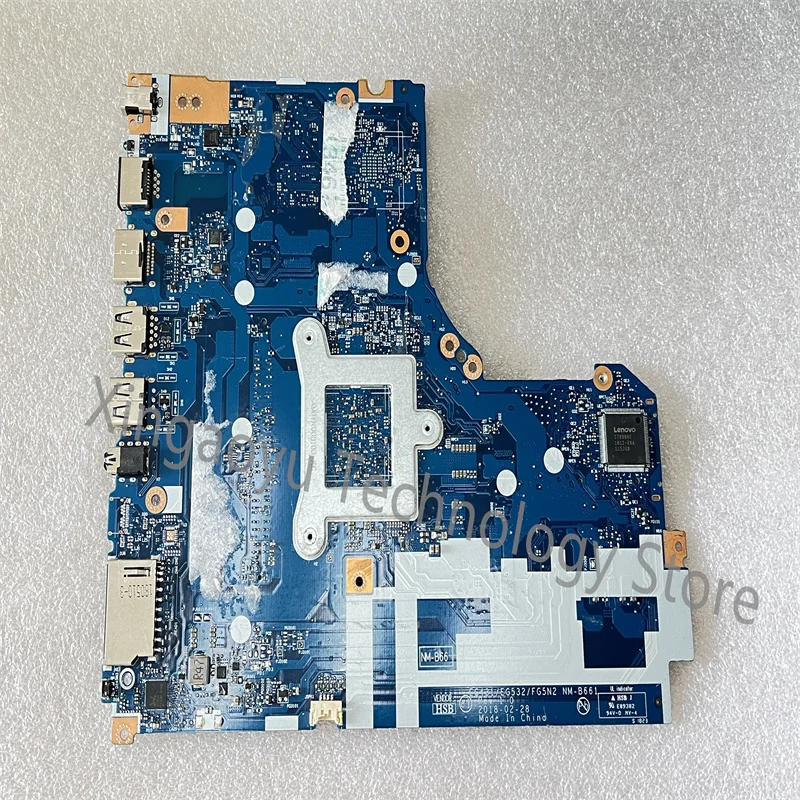 Original For Lenovo Ideapad 330-15IGM Laptop Motherboard NM-B661 5B20R33801 DDR4 N4000 100% Test OK