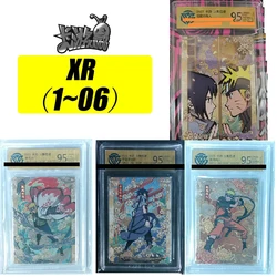 Kayou Naruto XR (1~6) Series CCG9.5 Namikaze Minato Uchiha Sasuke Rare Collection Card 750 Limited Edition Toys Christmas Gift