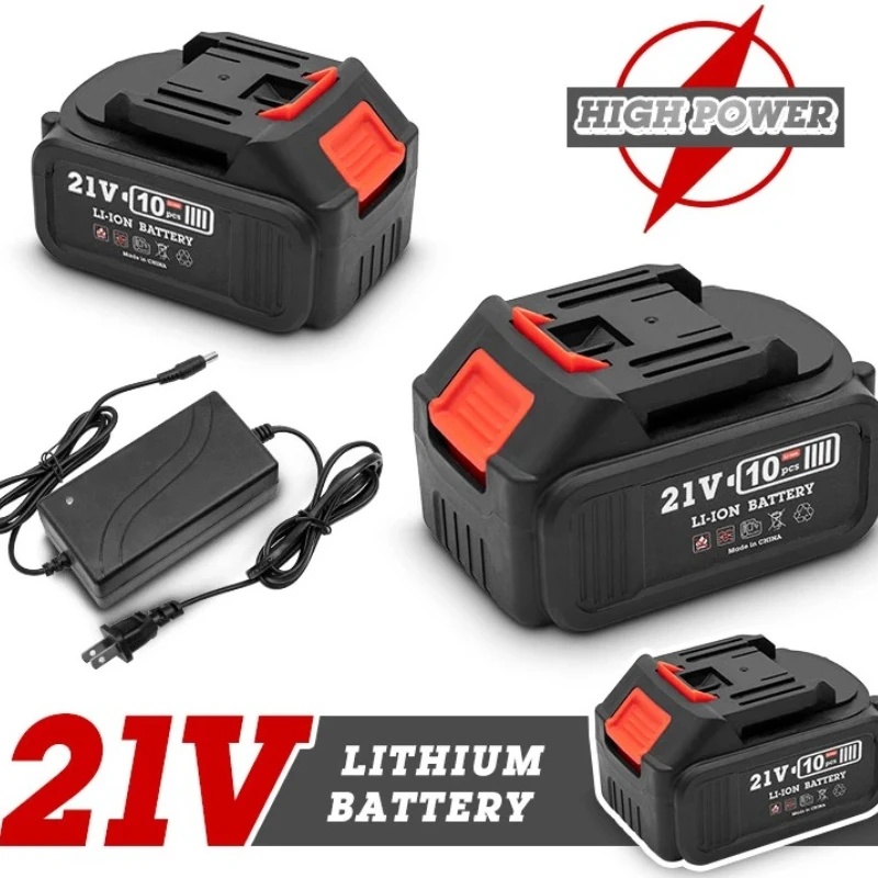 

10/5 Battery 21V High Quality Li Rechargeable Battery Pack 21V Power Electric Tool Battery 21V Electric Wrench Adapter Battery