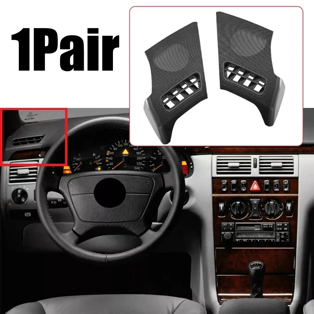 Automotive Restoration Black Vent Trim Car Dashboard Trim Cover Interior Moulding Protects Internal Components