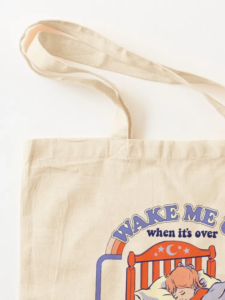 Wake Me Up Tote Bag shopping bags foldable shopper bags Women's shopper bag Shopper bag